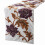 Silk beaded table runner ivory gold purple 14x48 inch 1