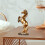 Horse Statue Gold Tabletop Ornament 1 piece 6