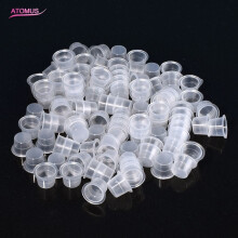 Plastic Pigment Cups for Tattoo Ink Holder 100 pcs