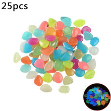 TAKTUK fish tank rocks glow in dark 25 pcs