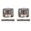 2X 6092 Bq25185 USB-/-/Solarladegerät mit 3,3-V-Buck-Board 1