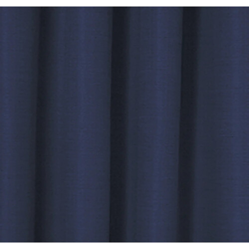 Grasscloth curtain panel navy 54 in W x 54 in L