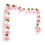 Artificial Cherry Blossom Vine Garland 7.9 FT Pink White 4 4
