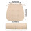 Dining Chair Cushion U-Shape High-Density Foam 1 Piece 2