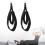 Pilates Straps for Reformer Nonslip Handle D-Rings 2 Pcs 6