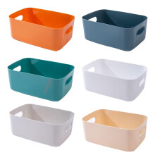 Plastic Storage Cases Desktop Sundries Baskets 6PCS