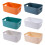 Plastic Storage Cases Desktop Sundries Baskets 6PCS 1