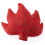 Leaf Shape Throw Pillow Indoor Autumn Accent 18x18 Inch 1