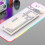 Washranp Gaming Keyboard LED Backlit Mechanical Quiet 98 4