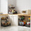 Under Sink Organizer 2-Tier Metal Pull-Out Rack 2 Pack 4