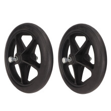 Wheelchair Wheel Walker Tire with Metal Bearing 2 pcs