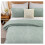 Sage Green Tufted Comforter Set 2-Piece 66x90 in 7