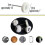 Polishing Buffing Wheel Set Wool Felt Cotton 50 Pcs 2