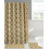 Bathroom Set Taupe Honey Pattern 4-Piece 1