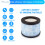 Vacushop air purifier filter replacement for IBuki C102 5