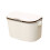 Warkul under-sink trash can with handle wall-mounted 3L 2