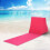 Inflatable Camping Chair Mat with Backrest PVC Flocking 1 4