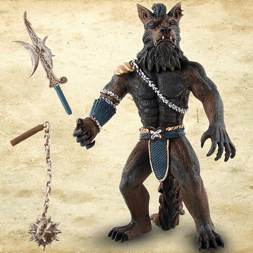 Werewolf Educational Toy for Kids 5-7 Years ABS Model