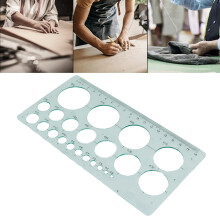 Circle and Oval Template Geometry Ruler for Drafting