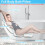 Full Body Bath Pillow Gray Support for Head Neck Shoulders 8