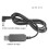 Cábla Oiriúntóra Céimnithe USB 90Céim 5.5x2.1mm le haghaidh Ródaire LED 7