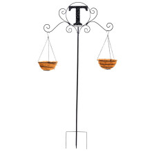 Monogram double planter stakes T 1 pack