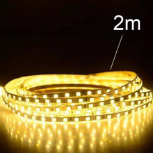 Under Cabinet LED Light Strip Rechargeable 6.6FT Warm White