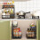 Under Sink Organizer Adjustable 2-Tier Pull-Out Drawer 2 6
