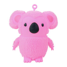 Koala Squishy Toy TPR Soft Pinch Music Vent Doll Large Pink
