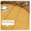 TiaGOC mustard yellow reversible comforter set queen 3-piece 3