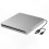 Εξωτερική συσκευή αναπαραγωγής DVD 3D Blu Ray με USB 3.0 και Type-C για υπολογιστή, φορ 1