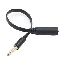 Stereo Headphone Extension Cable 3.5mm Black