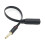 Stereo Headphone Extension Cable 3.5mm Black 1