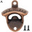 Wall Mounted Bottle Opener Retro Alloy 1 Piece 1