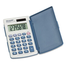 Solar Pocket Calculator 8-Digit LCD 2-Pack
