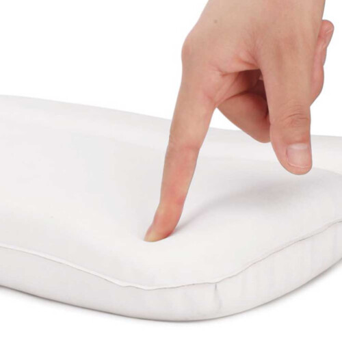 PU waterproof bathing pillow with suction cups white 1