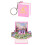 Sehao 3D Castle Toy with Mini Dinosaur Figures Pink Brown 1