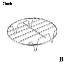 MLEHN stainless steel air fryer rack 2 pack 6-9 inch