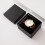 Watch Gift Box with Pillow Black Cardboard Display Case 1pc 1