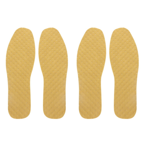 Bamboo Charcoal Insoles Deodorizing Breathable 2 Pairs Size