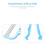 Handheld hair removal epilator tool 5