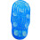 Bathroom foot scrubber brush with bristles blue 6
