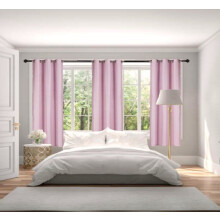 Adam Light Pink Grommet Blackout Curtains 2 pcs 37"x63"