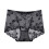 Women's full-coverage lace brief panties black 1