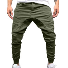 Sehao Men's Joggers Pants Green L