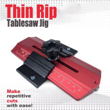 Thin Rip Tablesaw Jig, Thin Rip Tablesaw Jig Module Slicing Positioner Contour Gauge Shape Duplicator Lacator for Wood