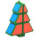 Sehao 1x2x3 Christmas Tree Cube Puzzle Green 1