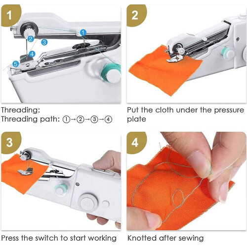 Handheld Sewing Machine Portable Cordless 1pc 1
