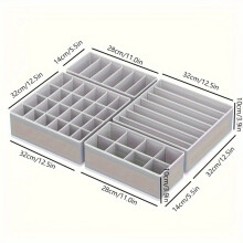 SHAOSZC underwear organizer set 4-piece