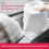 TAKTUK dish cloths reusable cotton white 6-pack 5